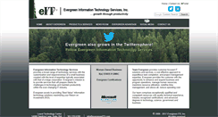 Desktop Screenshot of evergreenits.com